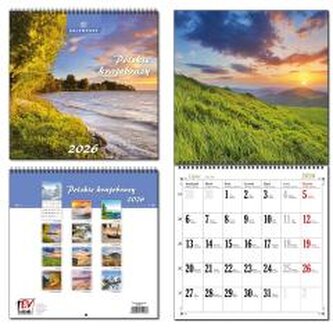 Kalendarz 2026 30x60 13 planszowy Pl. Krajobrazy