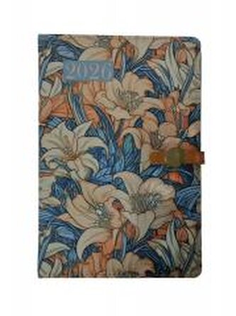 Terminarz 2026 tygodniowy 13x18,4cm klips