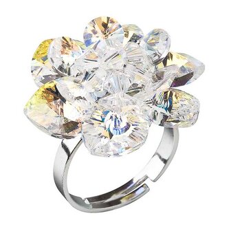 Prsten Leknín 35012.2 krystal ab Evolution Group