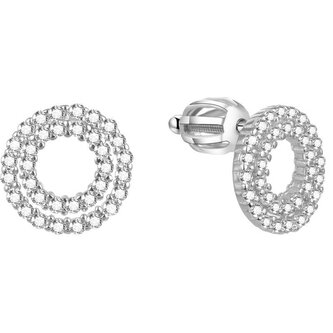 Stříbrné náušnice se zirkony AGUP1572S Beneto