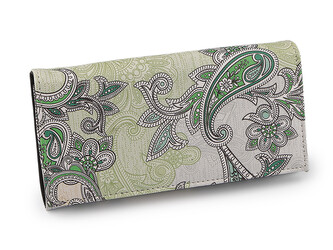Dámská peněženka 10x18,5 cm - 1 ks - 6 zelená