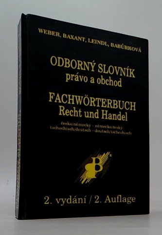 Odborný slovník právo a obchod: Česko-německý, Německo-český