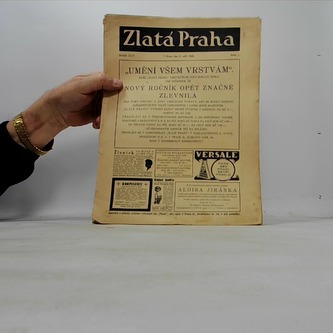 Zlatá Praha Ročník 44.(XLIV)  Sešit 1.