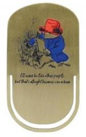 Paddington Zakładka metalowa Czytający miś Padding