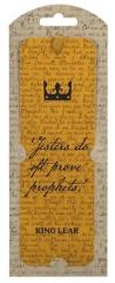 Szekspir Zakładka papierowa - Król Lear