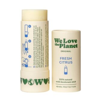 Přírodní tuhý deodorant Fresh Citrus We love the planet 40 g