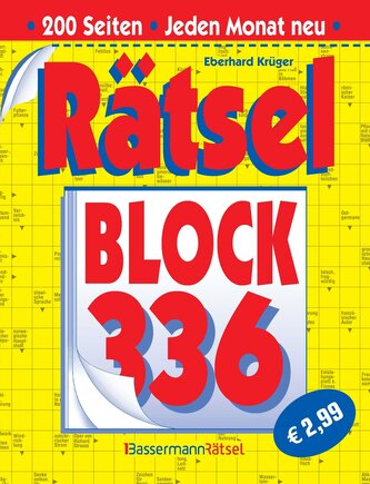 Rätselblock 336 (5 Exemplare à 2,99 EUR)