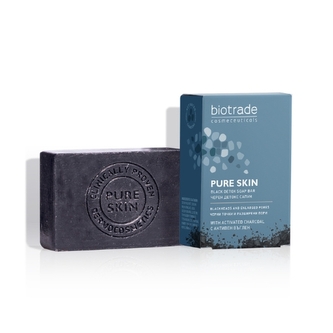 Detoxikační mýdlo s aktivním uhlím Pure skin Biotrade 100g