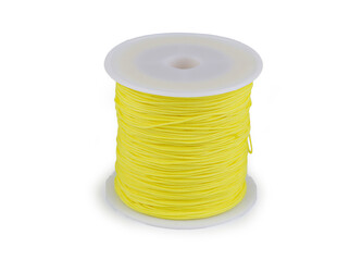 Šňůrka PES Ø0,8 mm - 1 ks - 15 žlutá