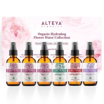 Sada květinových vod Alteya Organics 6x60ml