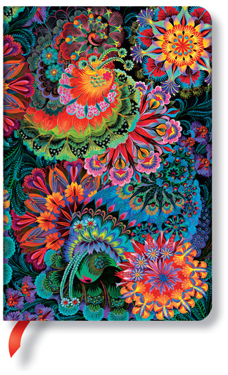 Notes Olena’s Garden, Moonlight Mini w linie, Paperblanks