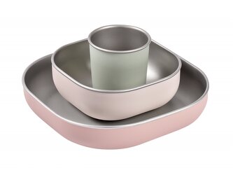 Jídelní sada nerez 3-dílná Cotton Candy