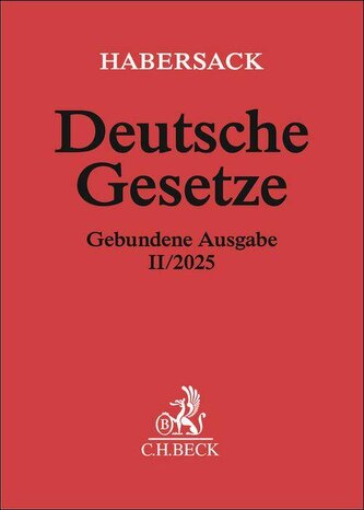 Deutsche Gesetze Gebundene Ausgabe II/2025