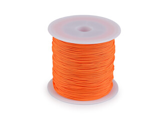 Šňůrka PES Ø0,8 mm - 1 ks - 16 oranžová