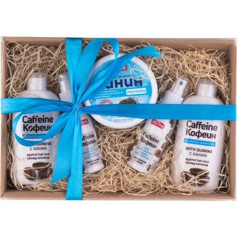 Dárková sada kosmetiky chinin kofein