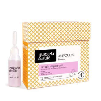 Keratin-hyaluronové ampule měsíční kúra Nuggela & Sulé 4x10ml