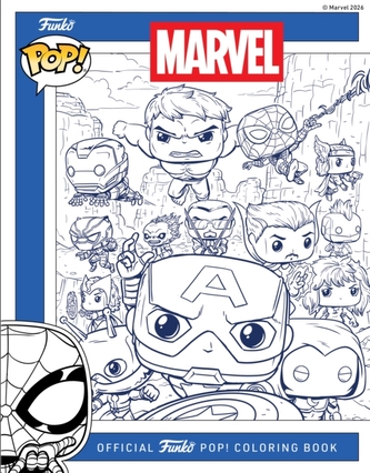 Marvel: The Official Avengers Funko POP! Coloring Book