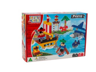 THE LITTLE ARCHITECT Piráti 335 dílů, plastová stavebnice