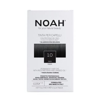 Krémová barva na vlasy černá Noah 140ml
