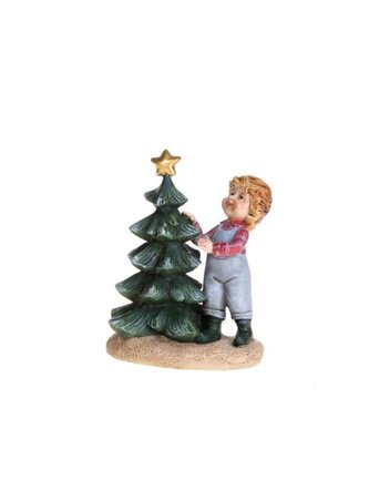 Soška dítě u stromečku Cuccioli BRANDANI