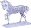 Crystal Puzzle Duże - Koń