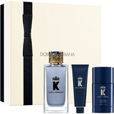 Dolce Gabbana K by Dolce Gabbana Dárková sada Toaletní voda 100 ml, sprchový gel 50 ml a deostick 75 g