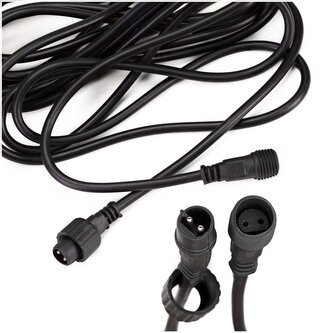 Prodlužovací kabel napájení pro led osvětlení 5m IP65 SPRINGOS CL1241 PRO