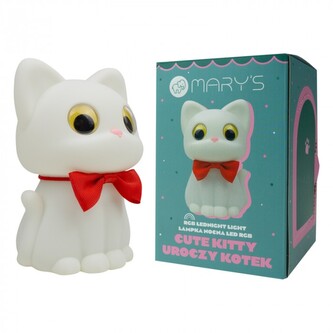 MARY'S MW61590 Lampka nocna LED Uroczy Kotek