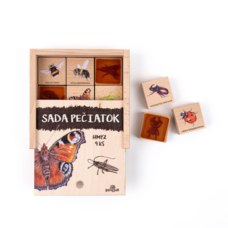 Lesní svět Pečiatky 9 kusov - Hmyz SK