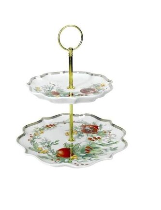 2 patorvý tác/etažér na cukroví Carol BRANDANI