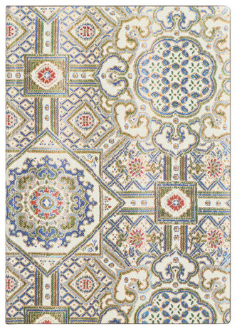 Notes Flexis Sacred Tibetan Textiles Ashta Midi w linię 176 str., Paperblanks