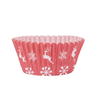 ZIMOWA CHOINKA KPL. 50 FOREMEK PAPIEROWYCH DO BABECZEK 5X3 CM