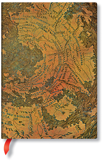 Notes Flexis Hunt-Lenox Globe Midi w linię, Paperblanks