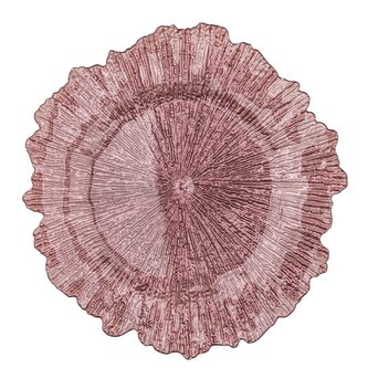 PODKŁADKA POD TALERZ ŚR. 33 CM KOL. BORDOWY