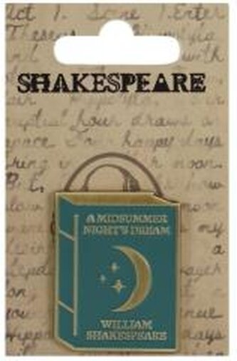 Szekspir Przypinka metalowa - Sen nocy letniej