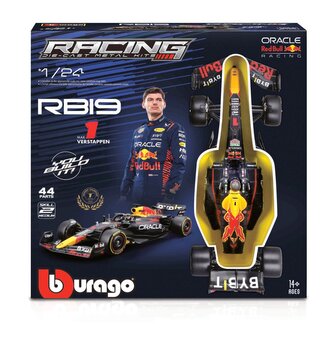 Bburago 1:24 RACE Formula F1 MODEL-KIT- Red Bull RB19(2023) #11 Sergio Pérez bez stojanu, věk: 0+