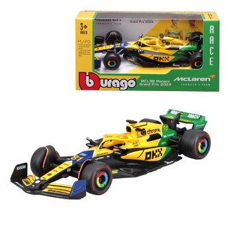 Bburago 1:43 RACE Formula F1 - McLaren F1 Team MCL38 Senna Edice, věk: 0+