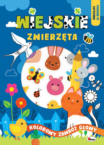 Wiejskie zwierzęta. Kolorowy zawrót głowy