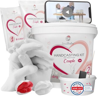 Originální kreativní set 3D odlitek pro páry, věk: 12+