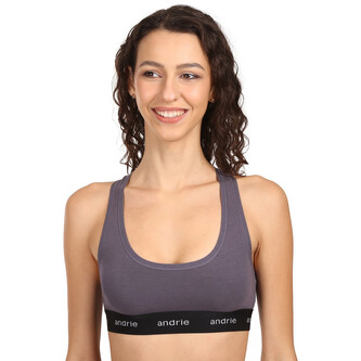 Dámská podprsenka Andrie šedá (PS 2893) L