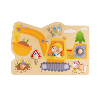 Haba Puzzle pro nejmenší Bagr, věk: 1+