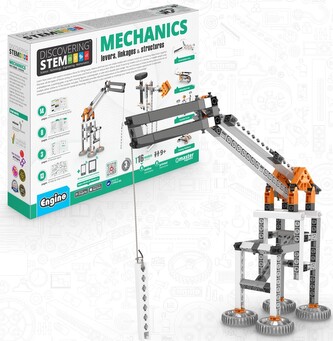 Engino STEM MECHANICS – Levers, Linkages & Structures, věk: 9+
