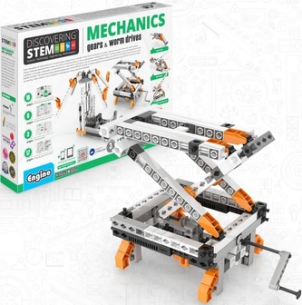 Engino STEM MECHANICS: Převody a šnekové převodovky, věk: 9+