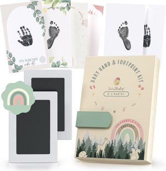 Sada Clean Touch Hand and Footprint Baby, věk: 0+