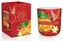 Vonná svíčka ve skle 150g s dřevěným knotem v krabičce - Orange With Spices