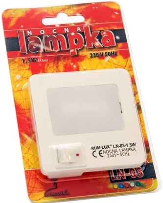 Mini lamp."KWADRAT" LN-03/LED biała