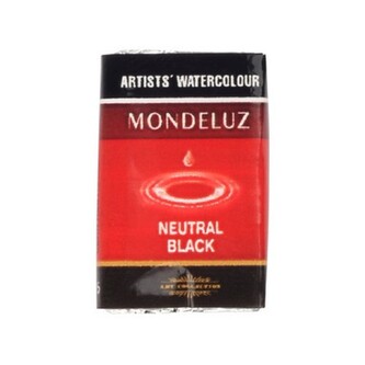 Koh-i-noor 1636/805 - akvarelová barva, čerň neutrální