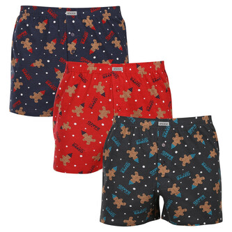 3PACK pánské trenky Andrie vícebarevné (PS 5934) XXL