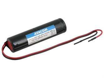 Baterie pro nouzová světla AVACOM Ni-Cd 2,4V 1600mAh vysokoteplotní