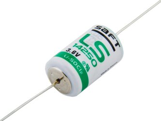Nenabíjecí baterie 1/2AA LS14250 Saft Lithium 1ks Bulk - s drátovými vývody, 1200mAh